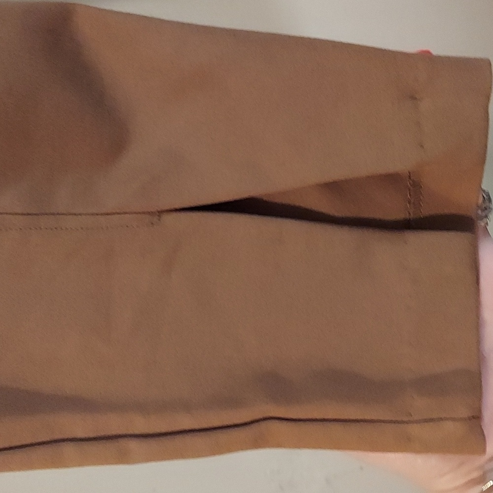 Crosby brand Size M Dark Beige stretchy waist trousers for women. - Picture 3 of 7